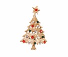 GOLDFINGER GOLDEN CHRISTMAS TREE BROOCH thumbnail