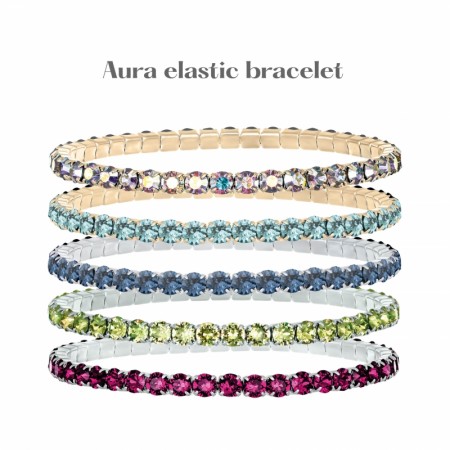 AURA STRETCHY TENNIS ARMBÅND